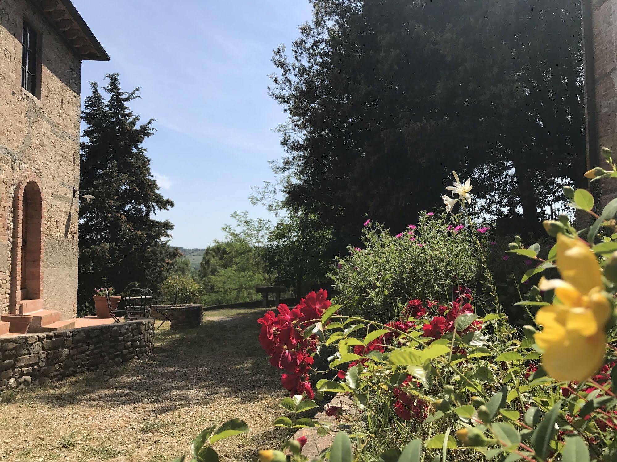 Castello Di Fezzana Apartment Montespertoli Bagian luar foto