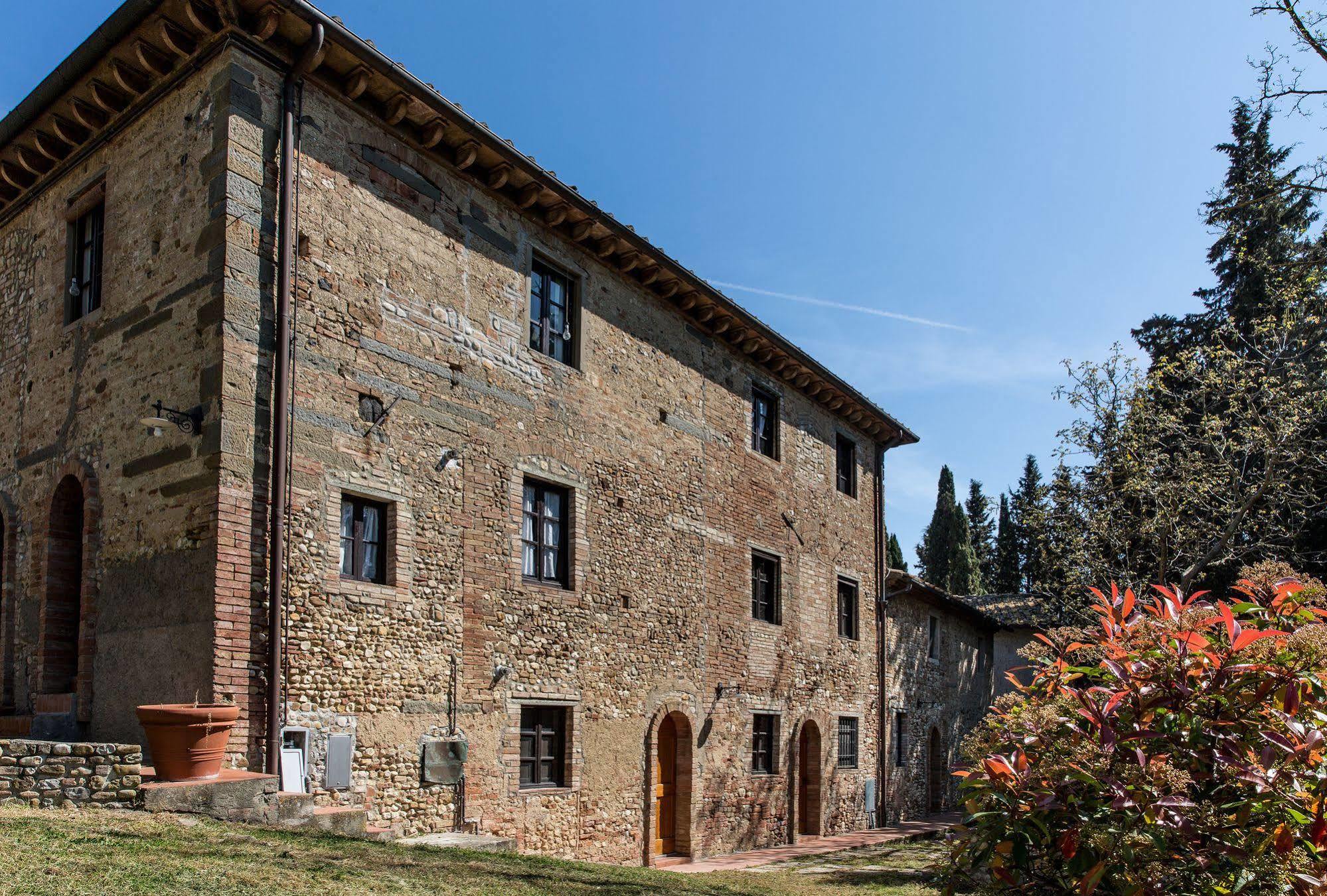 Castello Di Fezzana Apartment Montespertoli Bagian luar foto