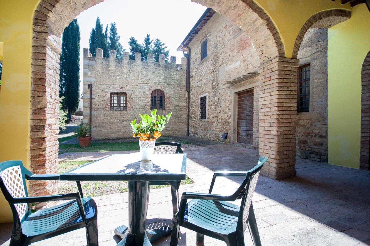Castello Di Fezzana Apartment Montespertoli Bagian luar foto