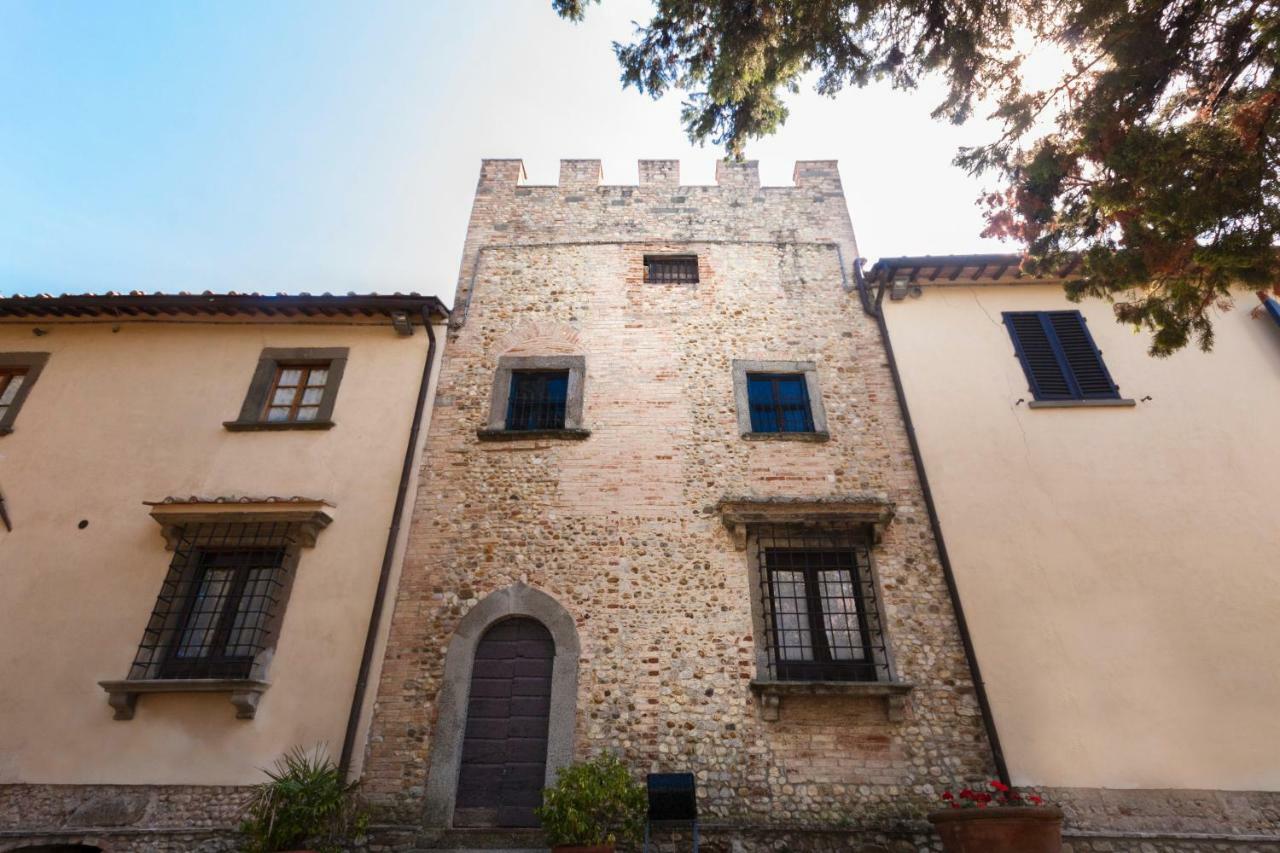 Castello Di Fezzana Apartment Montespertoli Bagian luar foto